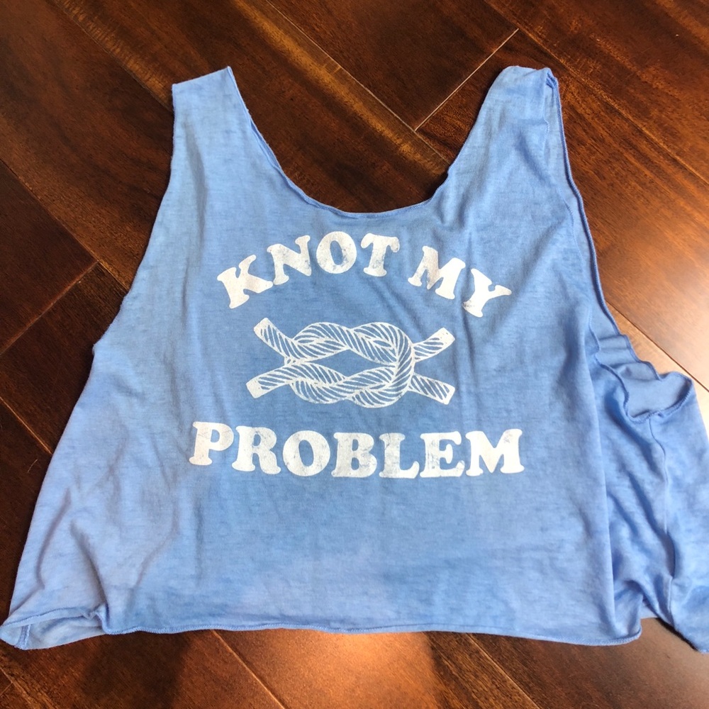 O’neill Crop Tank “Knot My Problem”